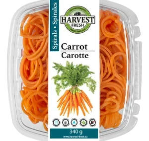 Carrot Spirals