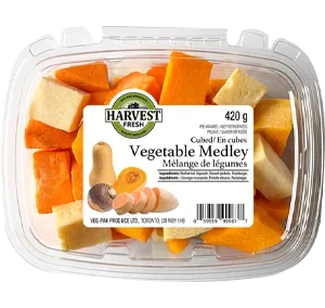 Cubed Vegetable Medley