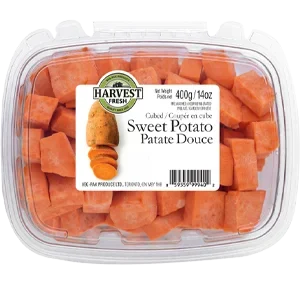 Cubed Sweet Potato