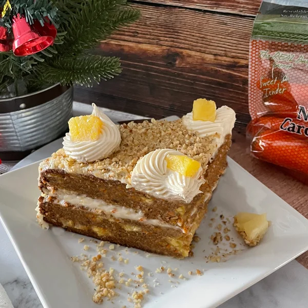 Gâteau aux carottes et à l’ananas