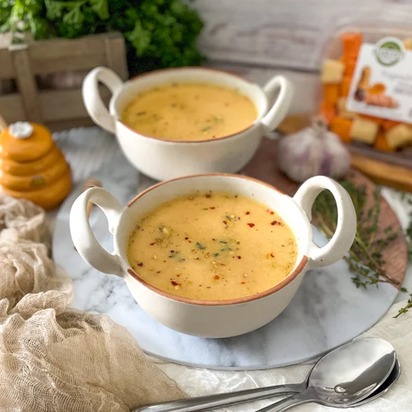 Vegetable Medley Feta Soup