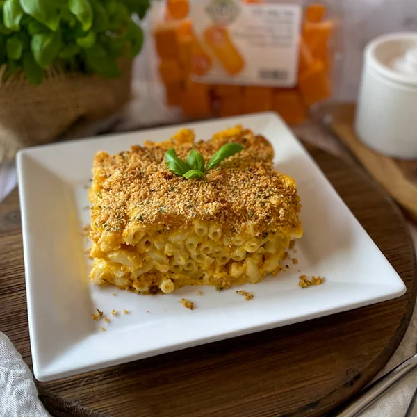 Macaroni au fromage à la courge musquée