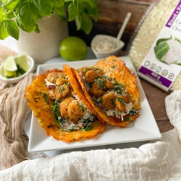 Tortillas au chou-fleur et fromage
