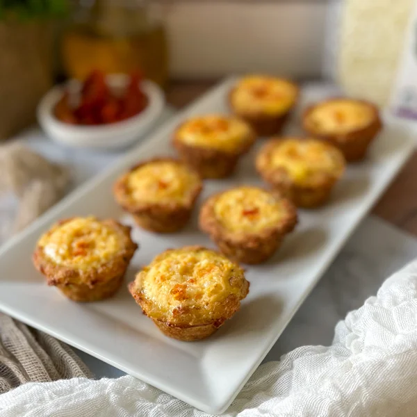 Bouchées de chou-fleur aux œufs et ricotta