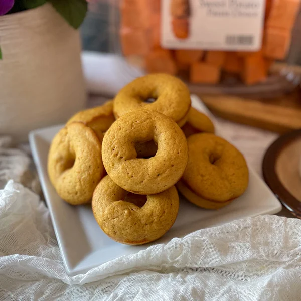 Mini beignes à la patate douce