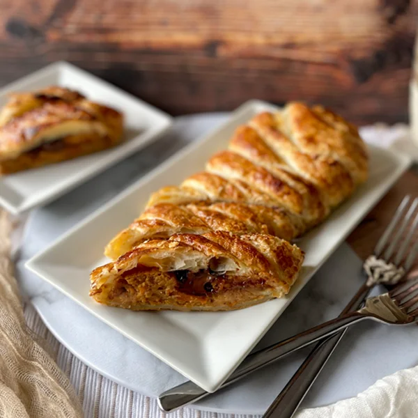 Strudel à la patate douce et Nutella