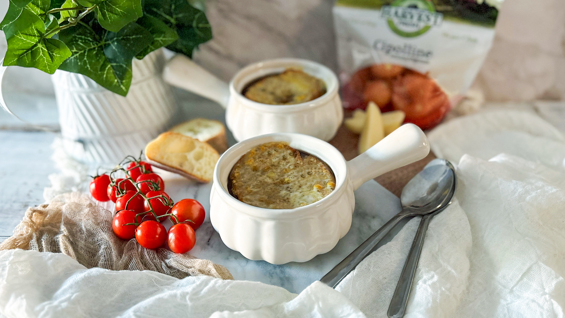 Cipolline Onion Soup