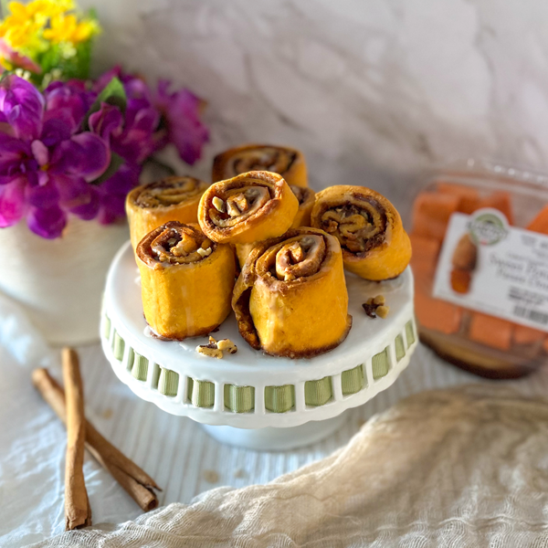 Sweet Potato Cinnamon Rolls