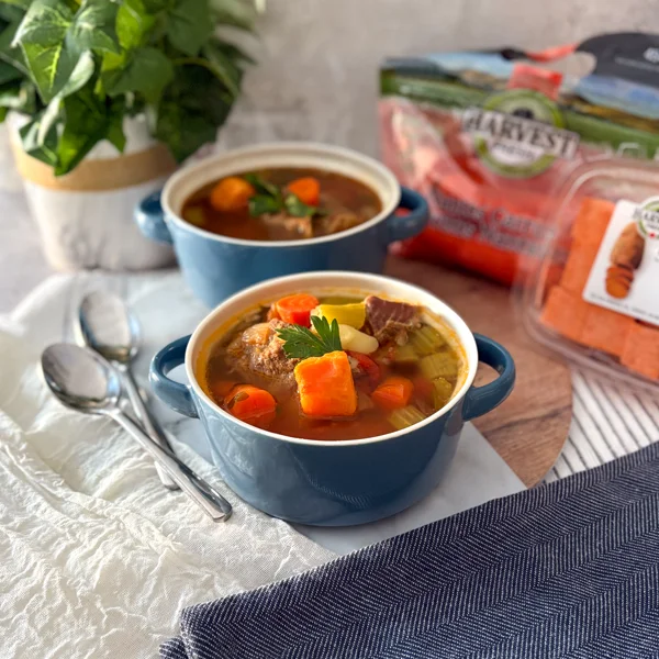 Soup with Vegetables and Veal shoulder