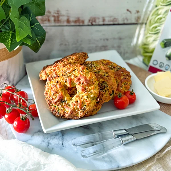 Bagels minces aux courgettes
