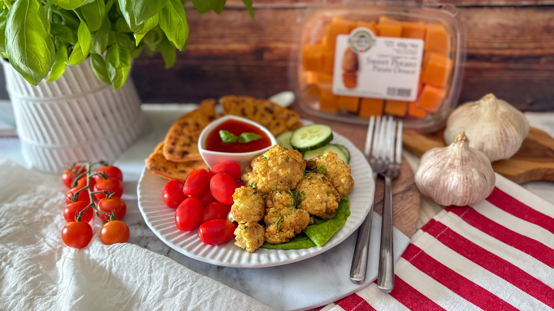 Fleurons de chou-fleur au chili